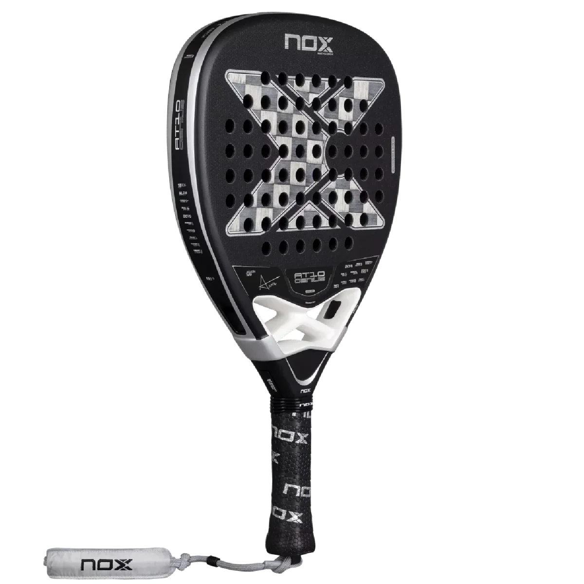 NOX Padel Racket AT10 Luxury Genius Attack 18K Alum 2026 (By Agustin Tapia)