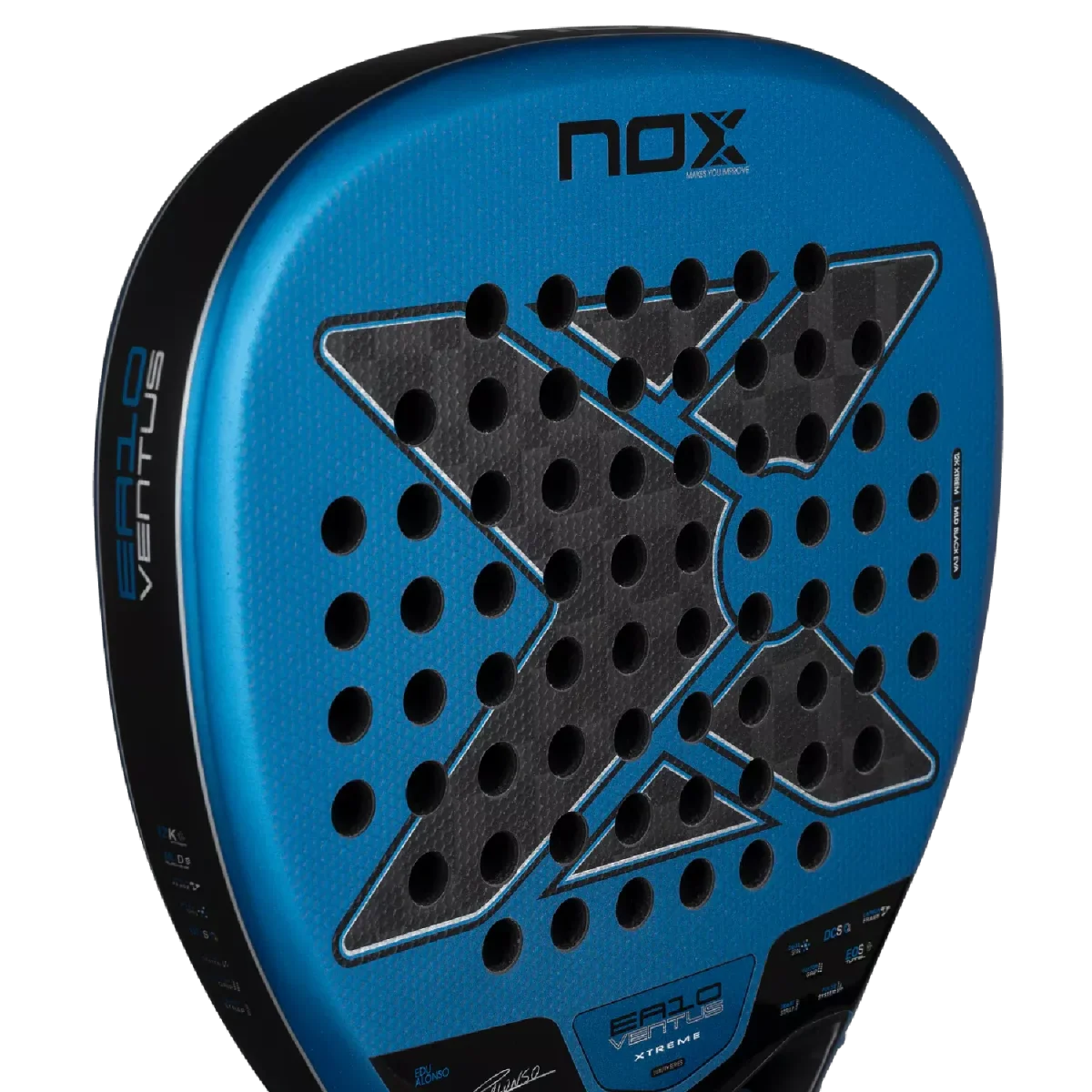 NOX Padel Racket EA10 Ventus Attack 12K Xtrem 2026 (By Edu Alonso)