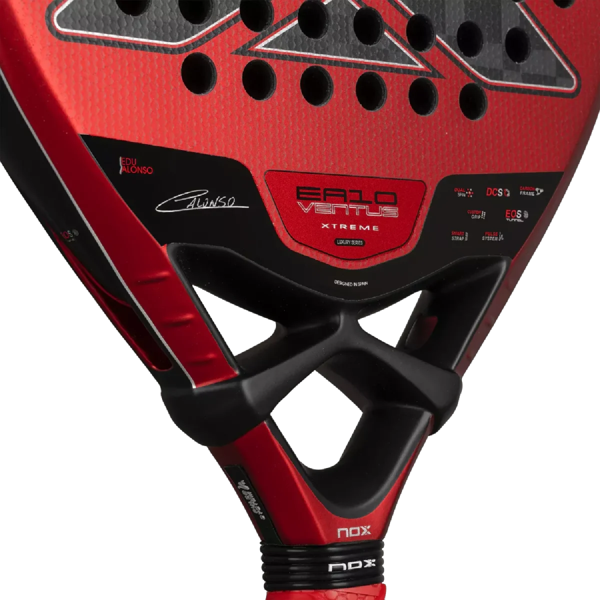 NOX Padel Racket EA10 Ventus Hybrid 12K Xtrem 2026 (By Edu Alonso)
