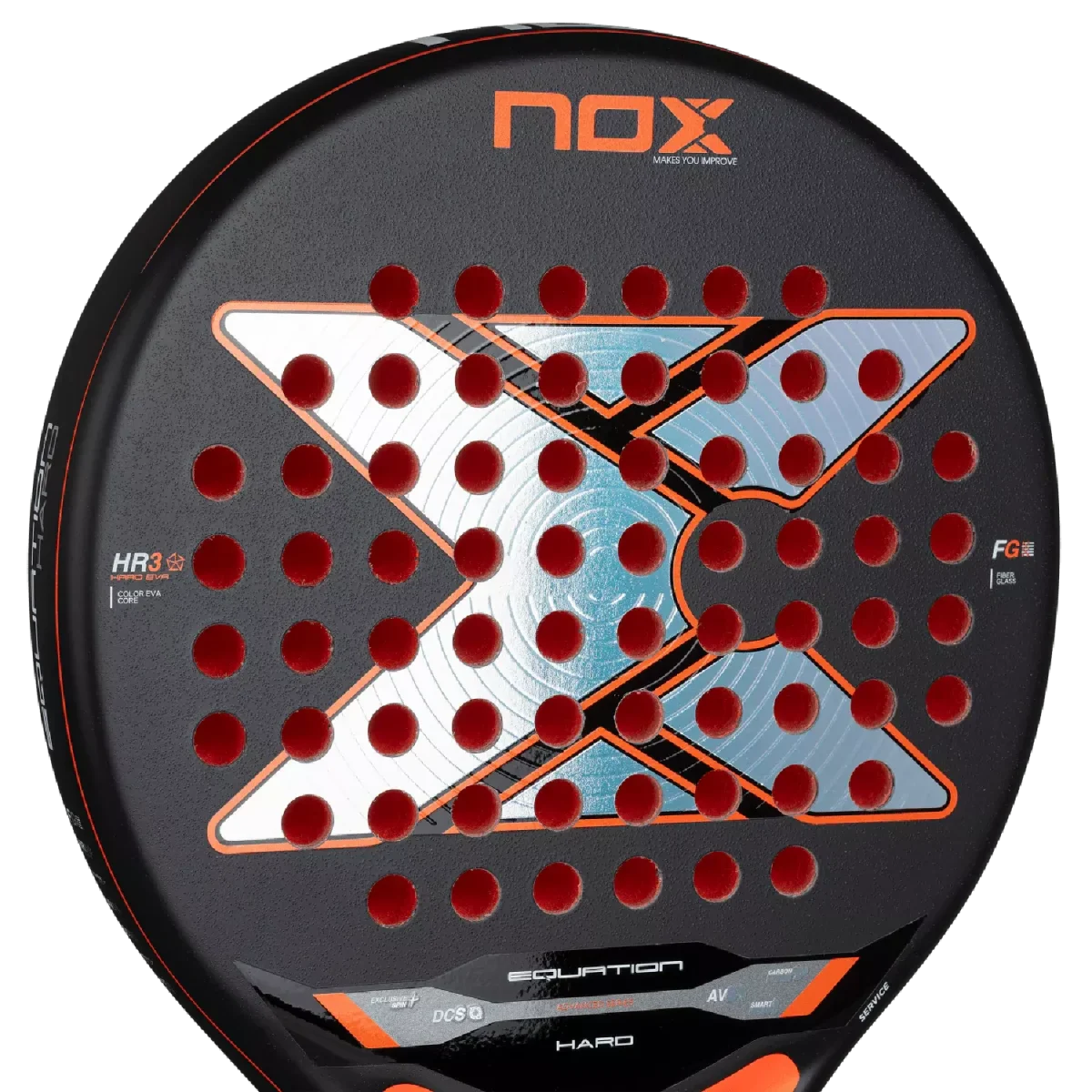 NOX Padel Racket Equation Hard Advanced 2026