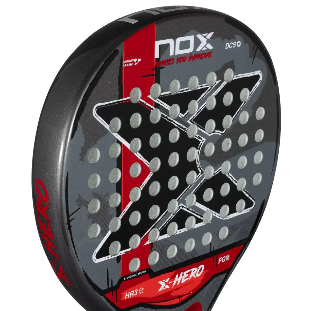 NOX Padel Racket X-Hero Red 2026