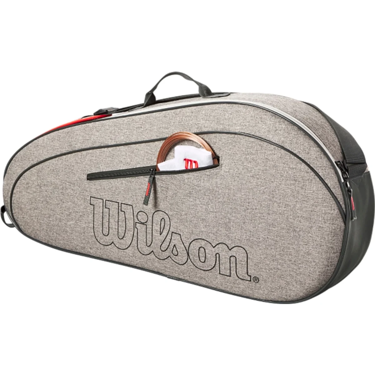 WILSON Tennis Bag Team Heather Grey