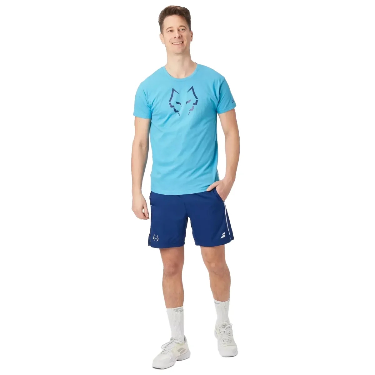 BABOLAT Tshirt Cotton Tee Lebron Blue