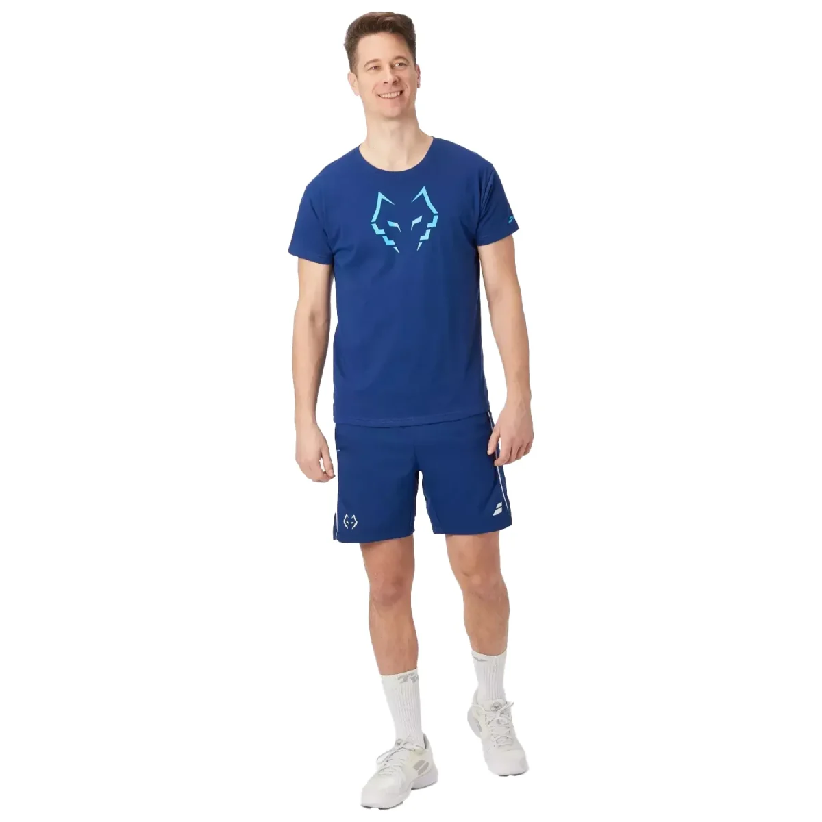 BABOLAT Tshirt Cotton Tee Lebron Dark Blue