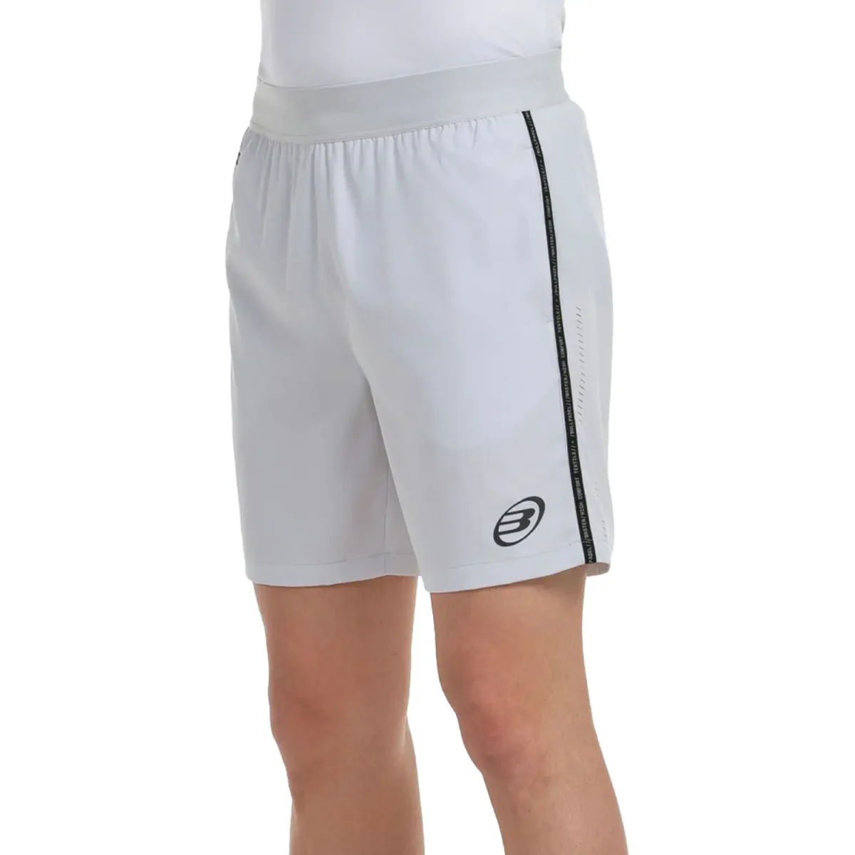 BULLPADEL Short Maceda Gris Perla