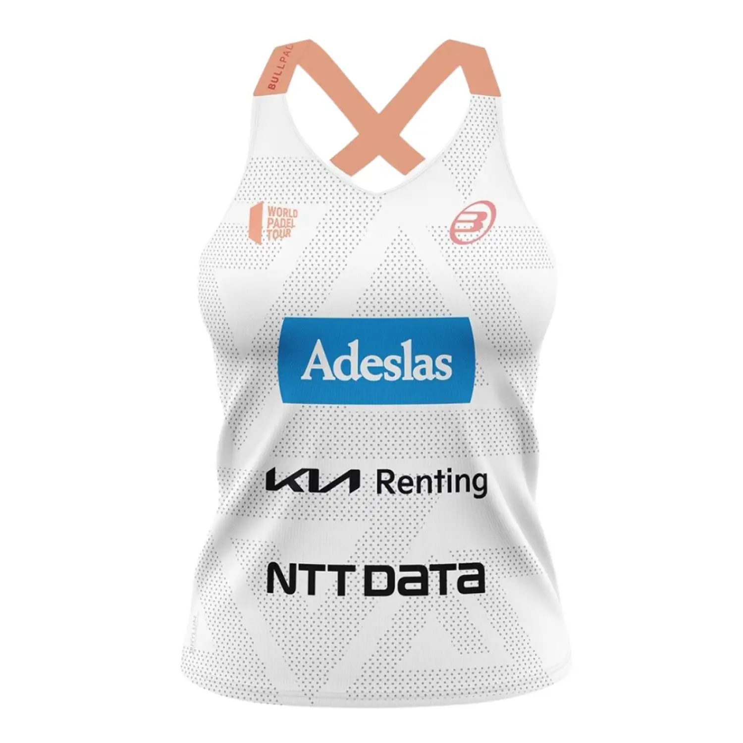 BULLPADEL Tshirt Alejandra Salazar WPT Acoda White