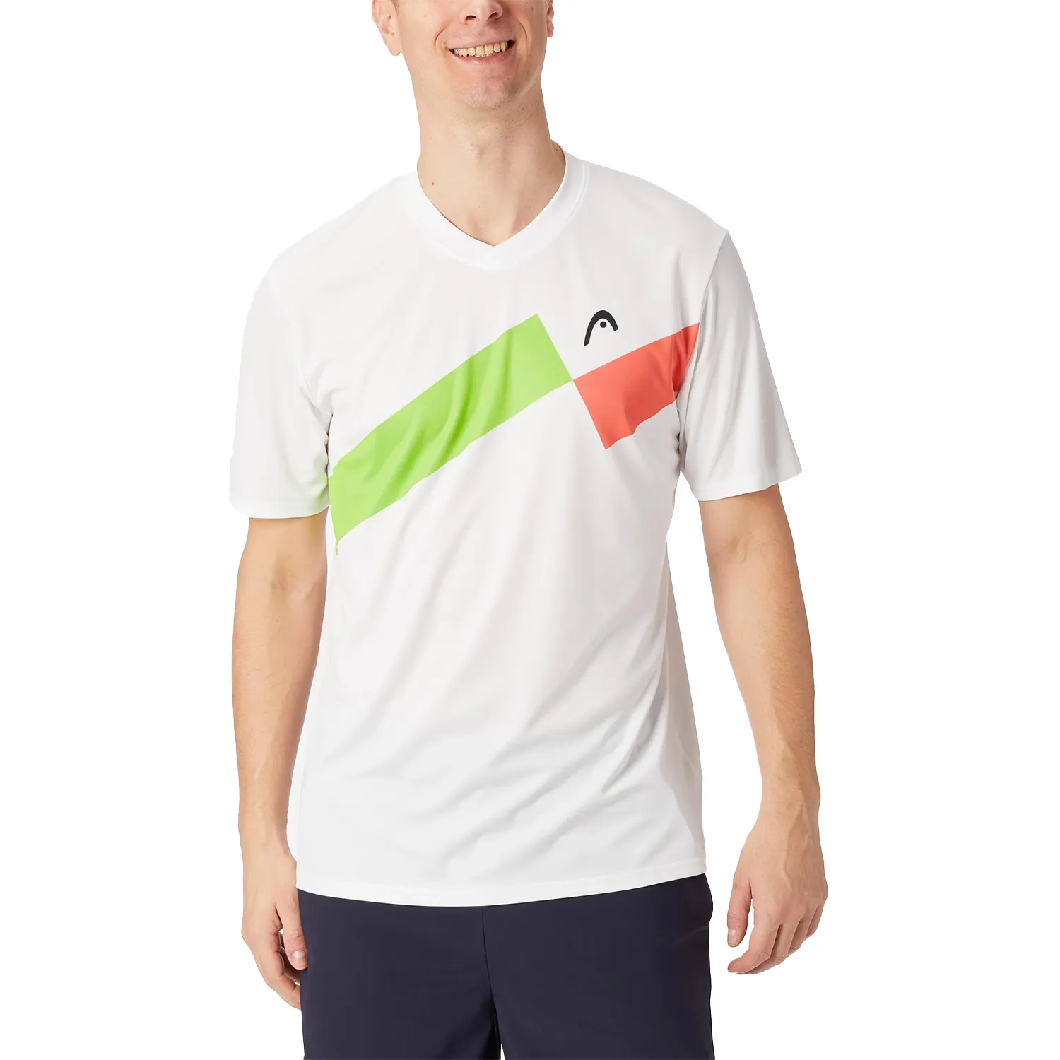 HEAD Tshirt Topspin White