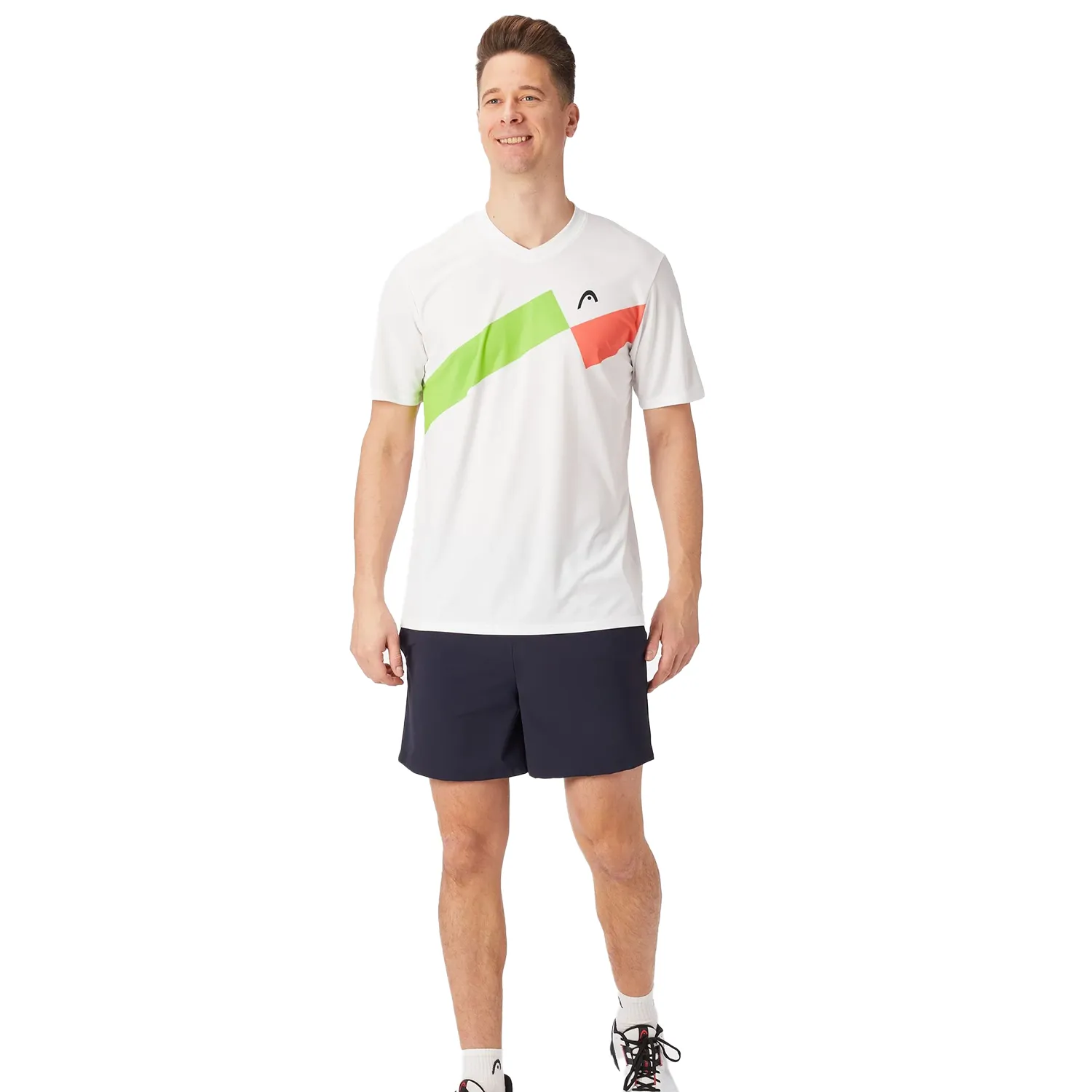 HEAD Tshirt Topspin White (2) HEAD Tshirt Topspin White