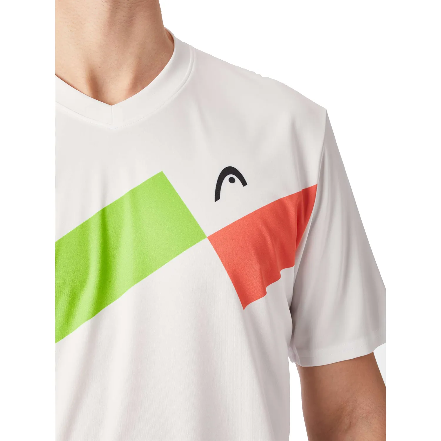 HEAD Tshirt Topspin White (3) HEAD Tshirt Topspin White