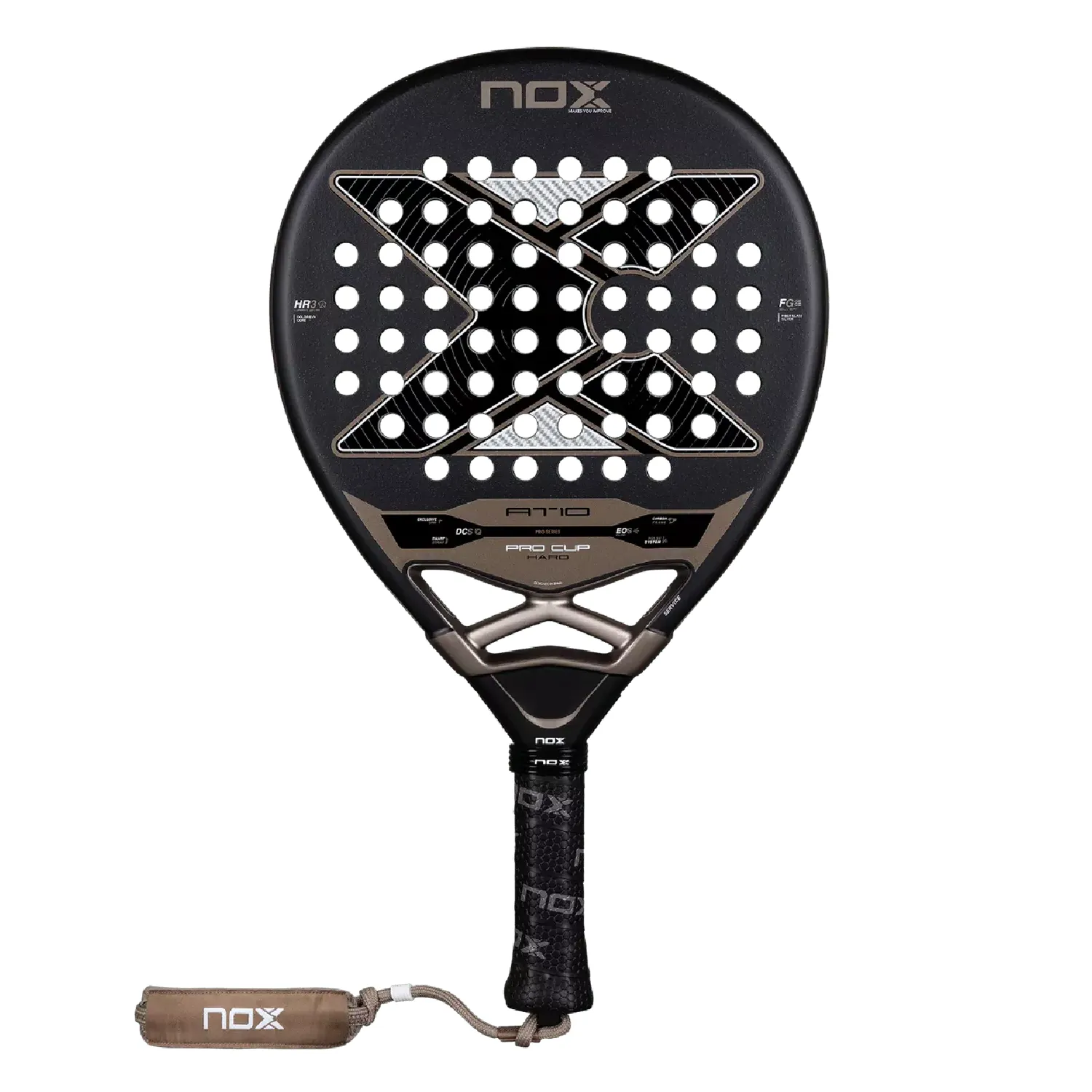 NOX Padel Racket AT10 Pro Cup Hard 2026 (By Agustin Tapia)