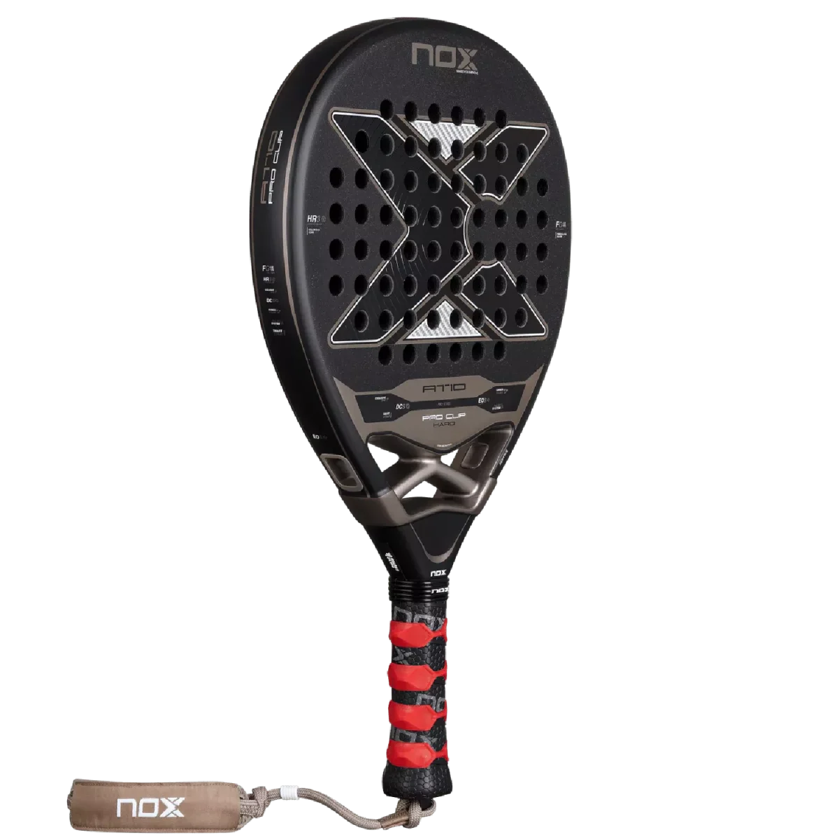 NOX Padel Racket AT10 Pro Cup Hard 2026 (By Agustin Tapia)