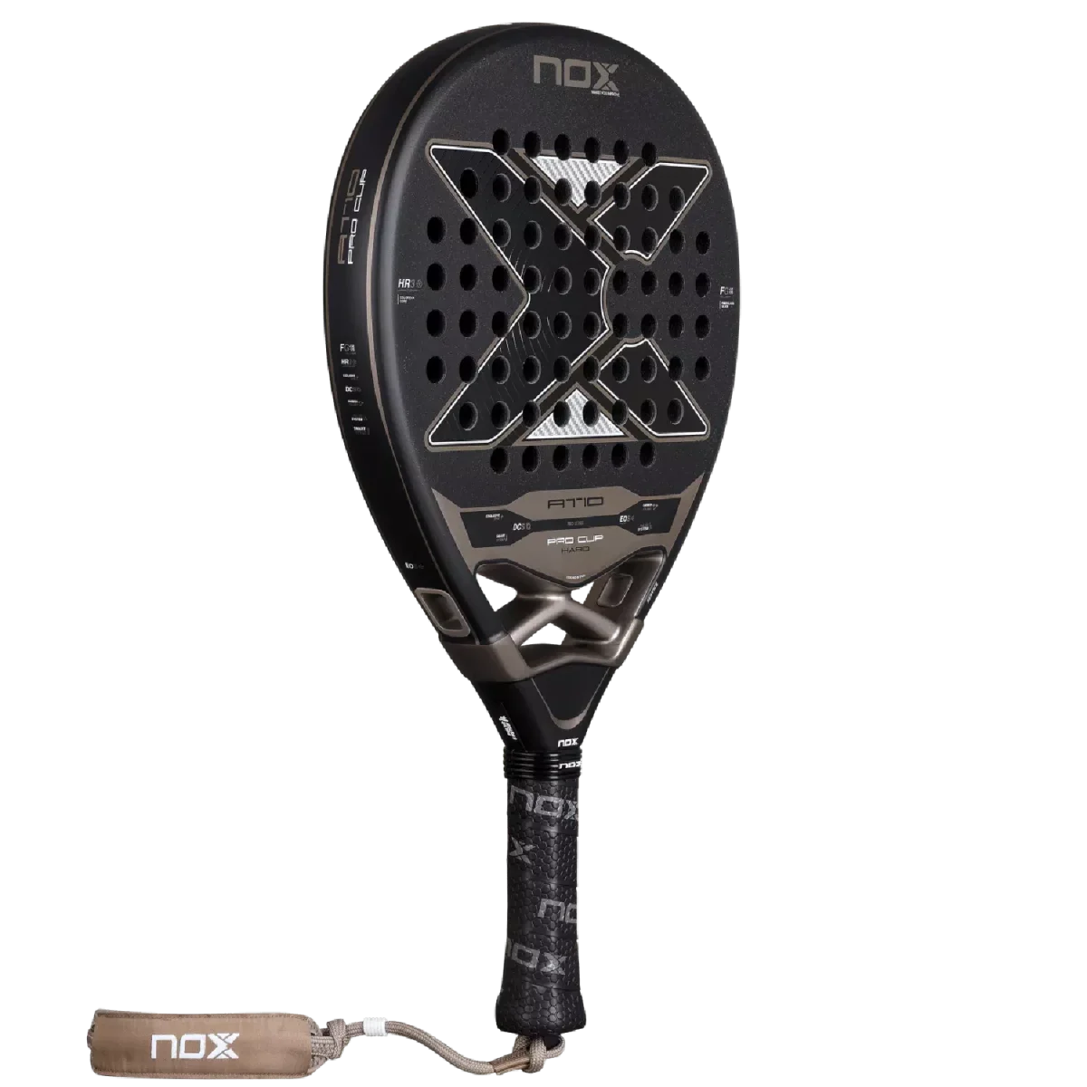 NOX Padel Racket AT10 Pro Cup Hard 2026 (By Agustin Tapia)