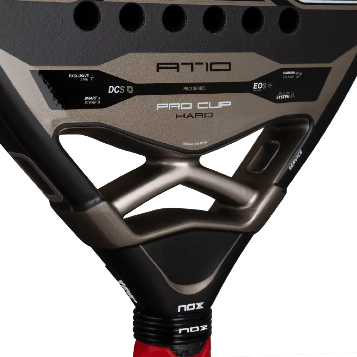 NOX Padel Racket AT10 Pro Cup Hard 2026 (By Agustin Tapia)