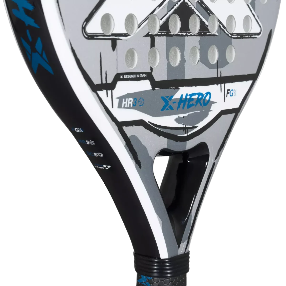 NOX Padel Racket X-Hero White 2026