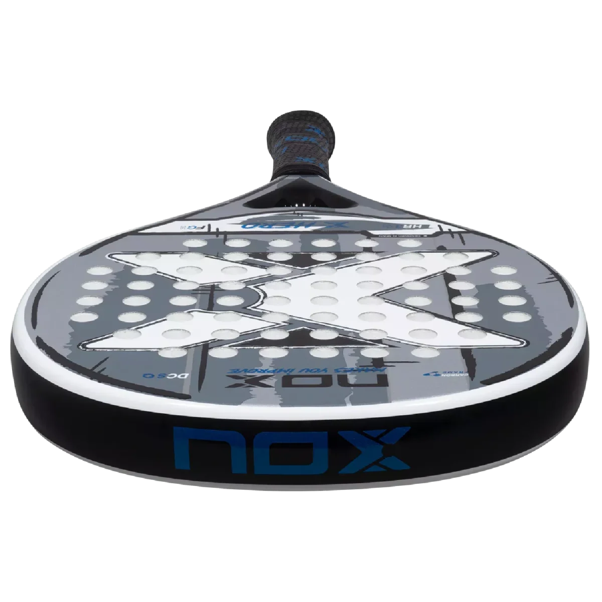 NOX Padel Racket X-Hero White 2026