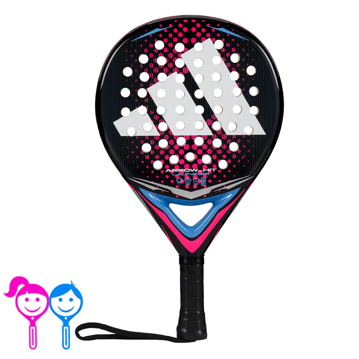 ADIDAS Padel Racket Arrow Hit Junior White/Pink 2026