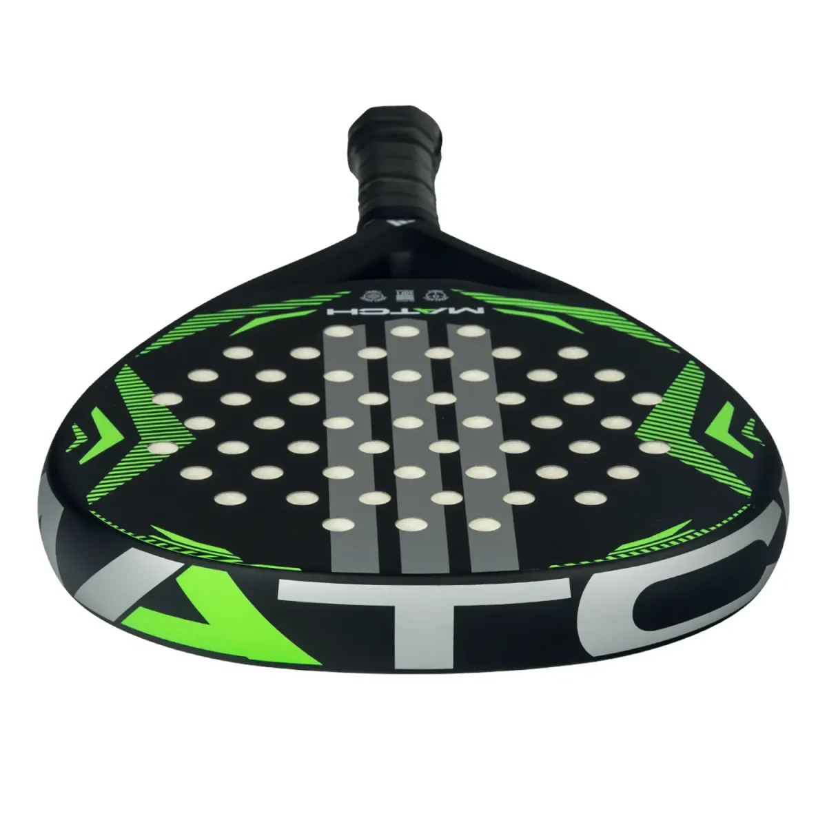 ADIDAS Padel Racket Match Black/Green 2026