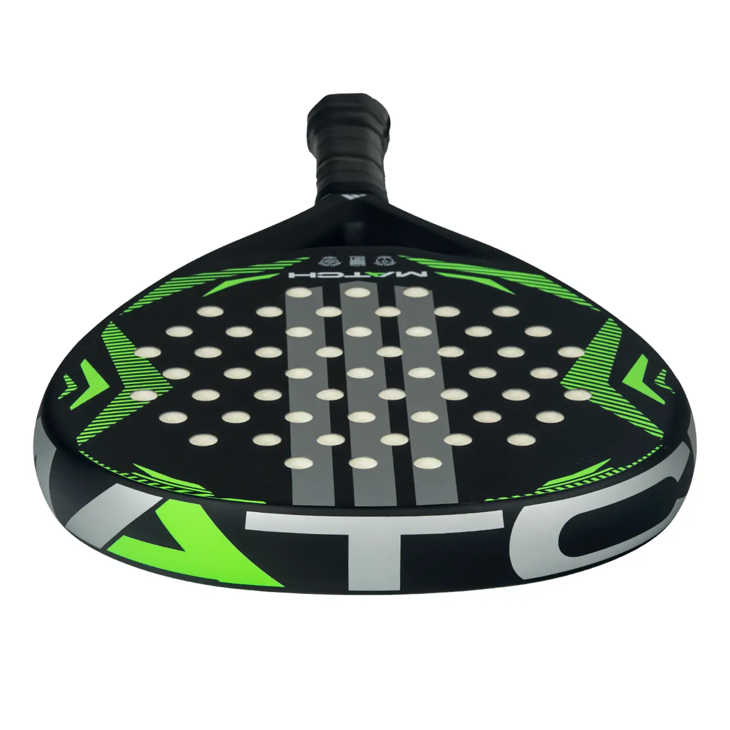 ADIDAS Padel Racket Match Black/Green 2026