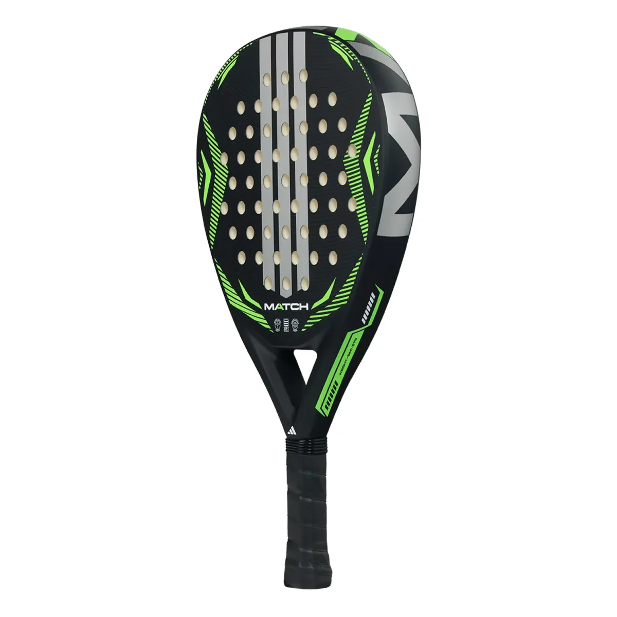 ADIDAS Padel Racket Match Black/Green 2026