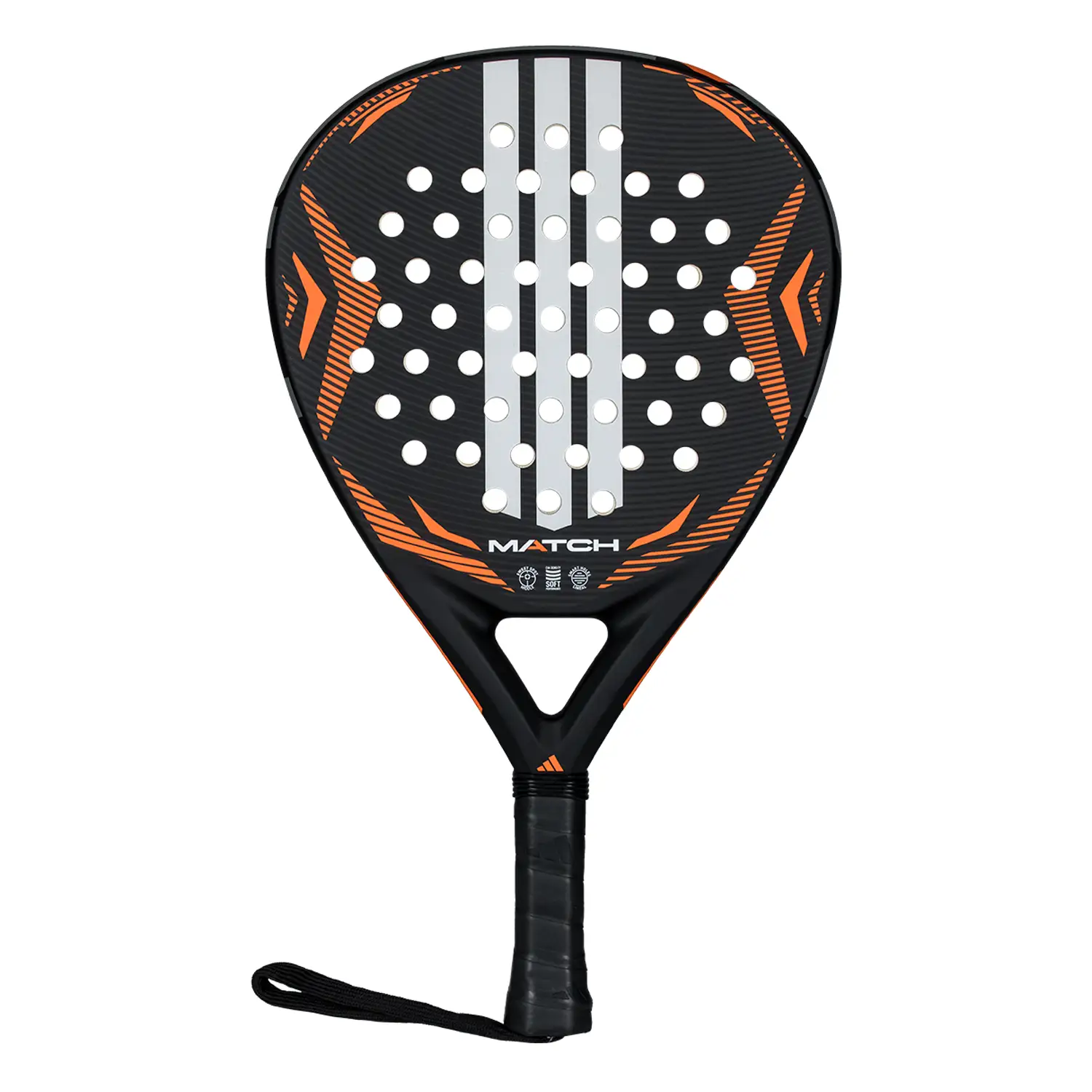 ADIDAS Padel Racket Match Black/Orange 2026