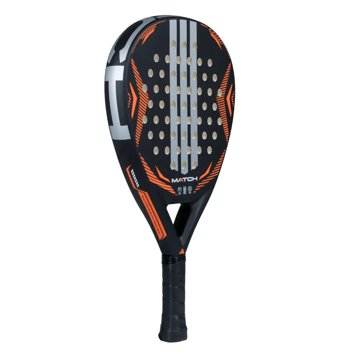 ADIDAS Padel Racket Match Black/Orange 2026