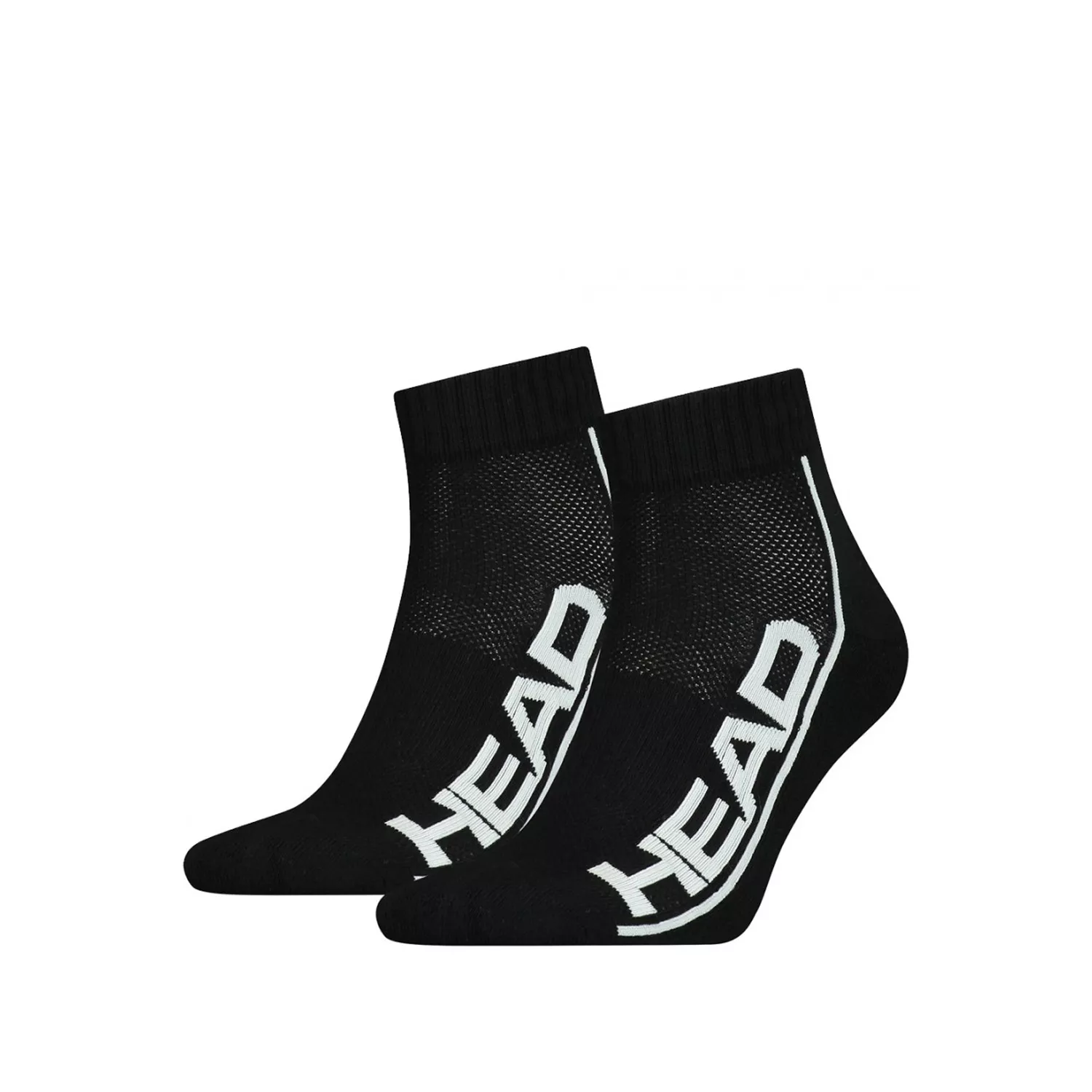 HEAD Socks Performance Quater 2 Pairs Black