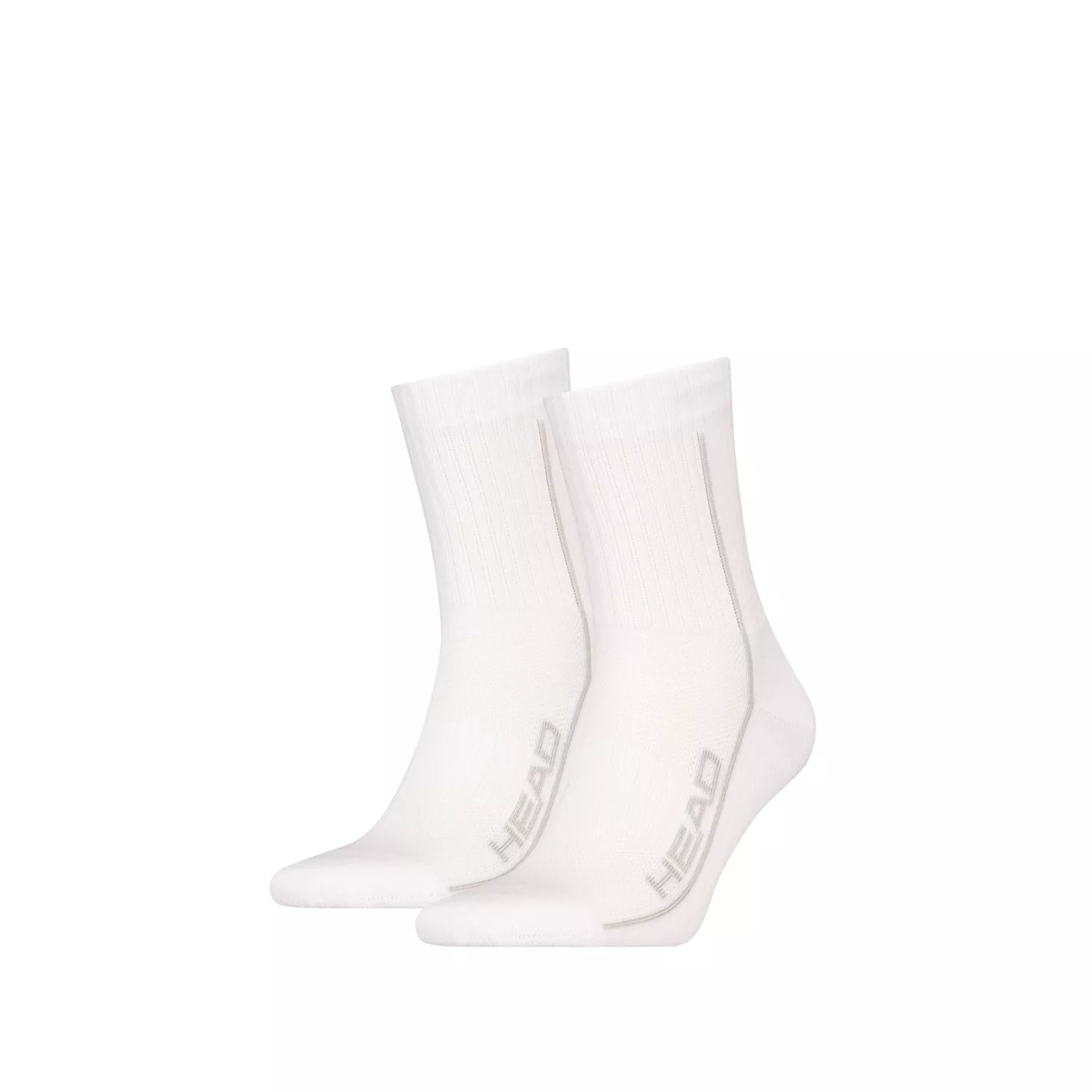 HEAD Socks Performance Short Crew 2 Pairs White