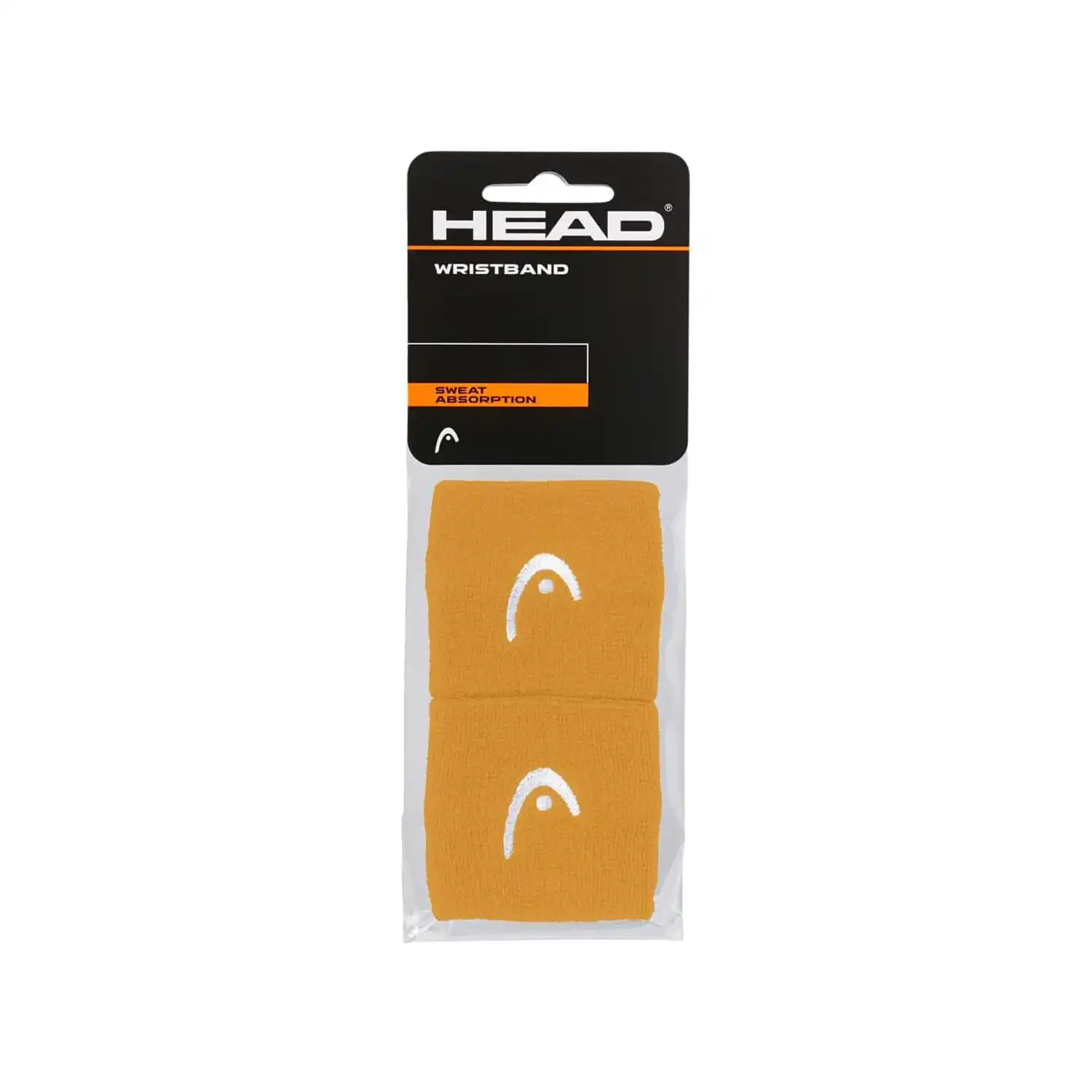 HEAD Wristband Yellow 2.5"