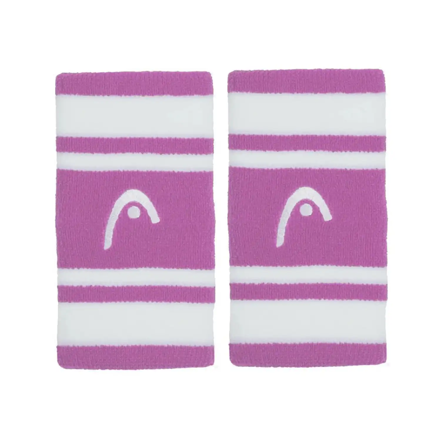 HEAD Wristband striped Pink 5"