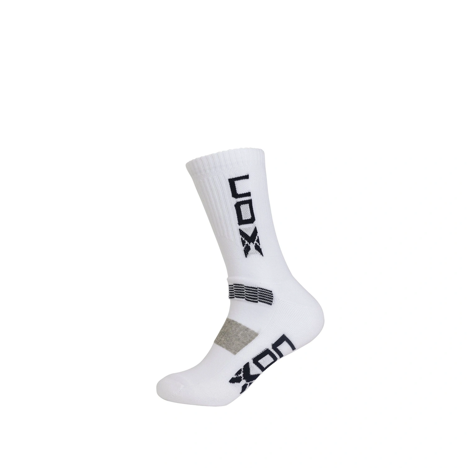 NOX Socks Crew Performance White Black NOX Socks Crew Performance White Black