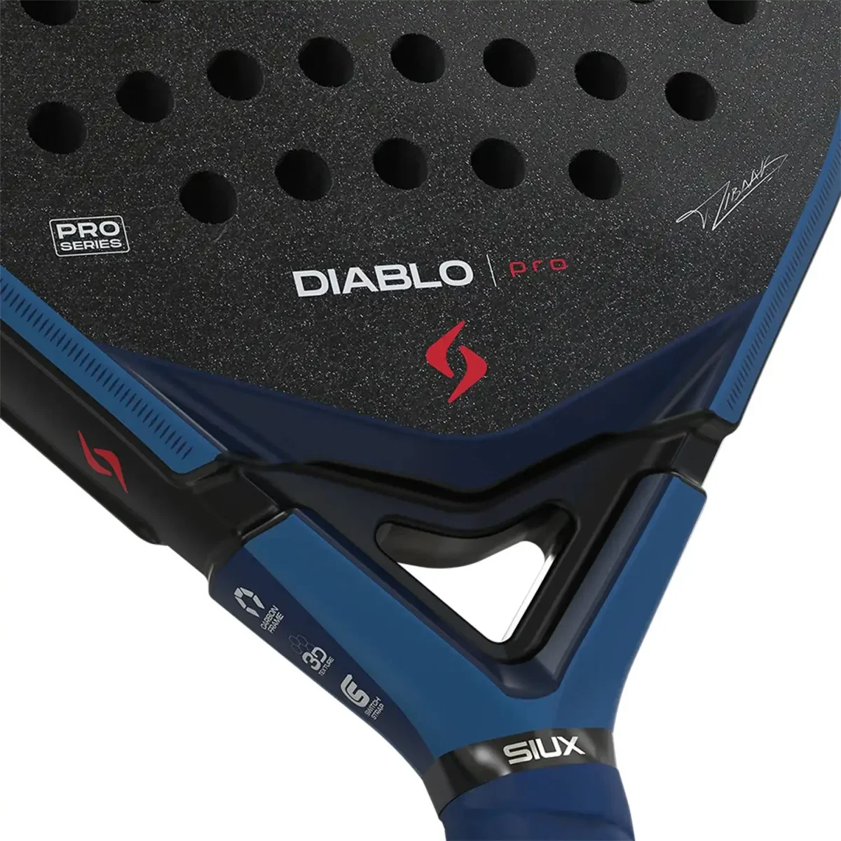 SIUX Padel Racket Diablo PRO Royal Blue 2026
