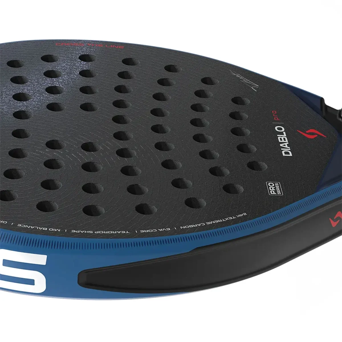 SIUX Padel Racket Diablo PRO Royal Blue 2026