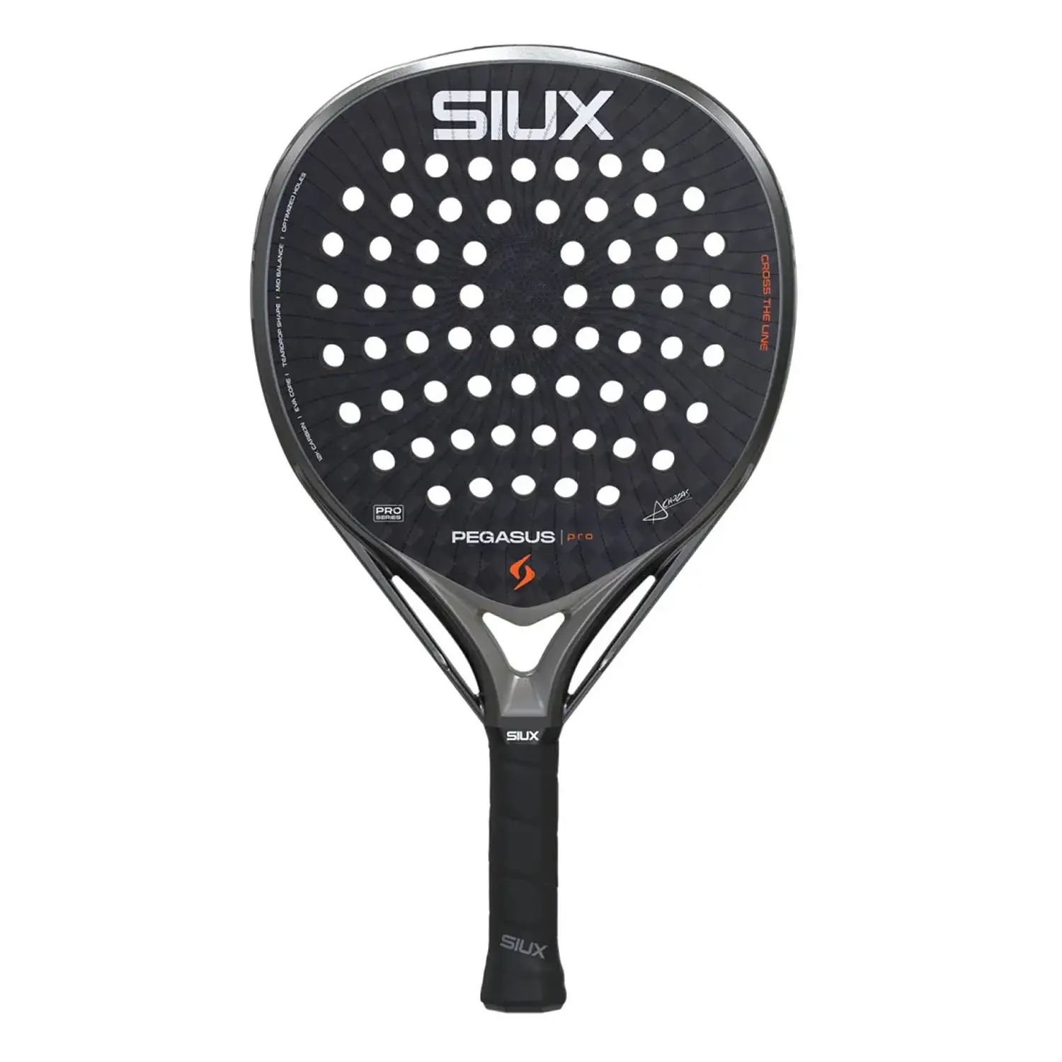 SIUX Padel Racket Pegasus Pro Storm Grey 2026