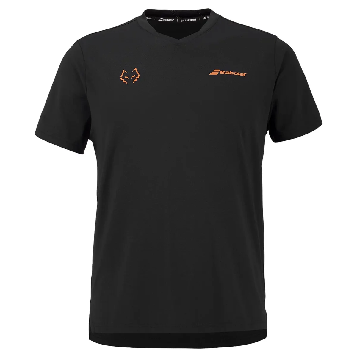 BABOLAT Tshirt Crew Neck Tee J. Lebron Black