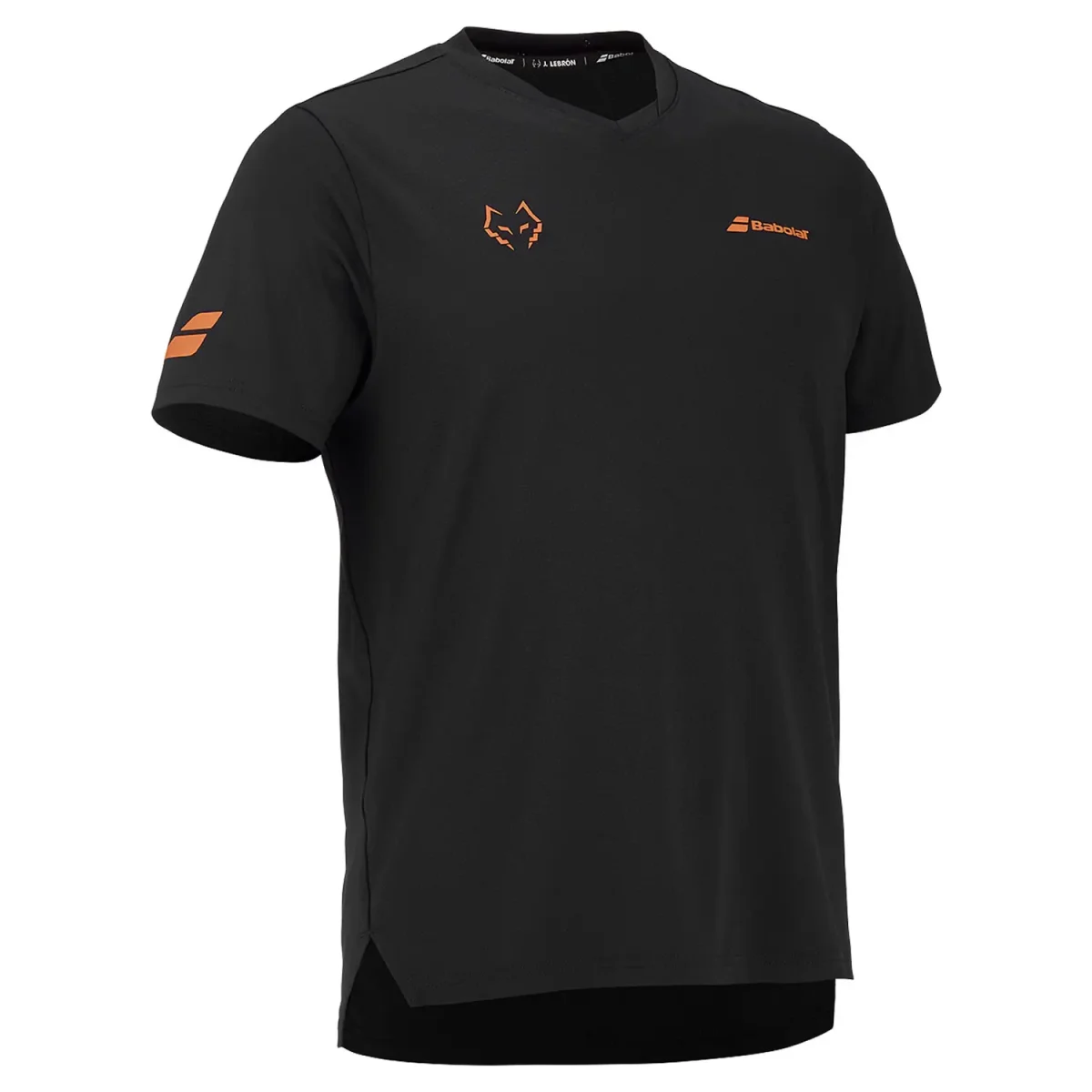 BABOLAT Tshirt Crew Neck Tee J. Lebron Black