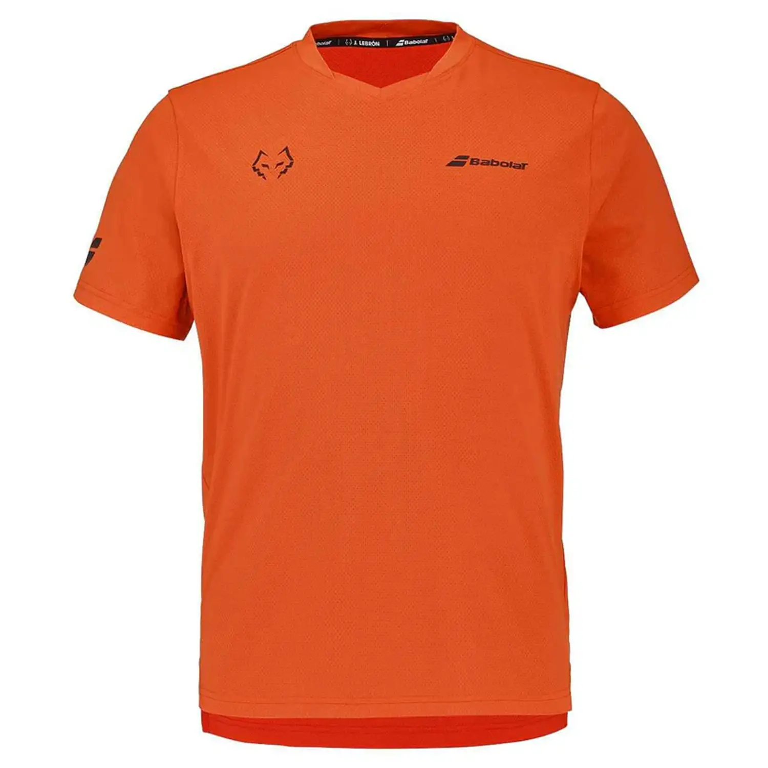 BABOLAT Tshirt Crew Neck Tee J. Lebron Orange