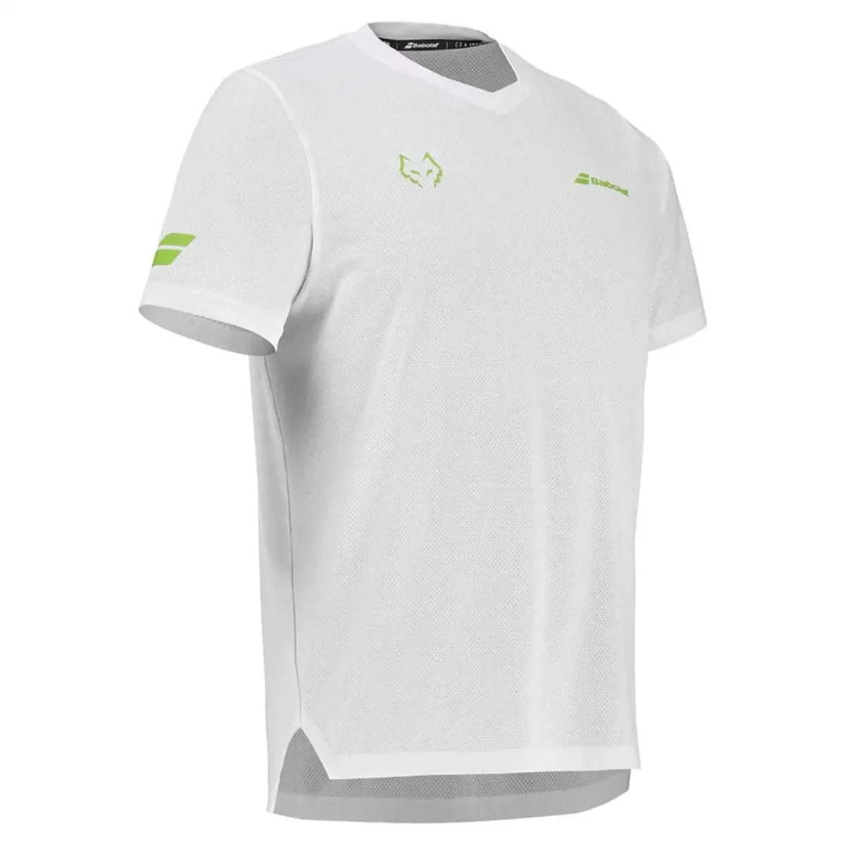 BABOLAT Tshirt Crew Neck Tee J. Lebron White