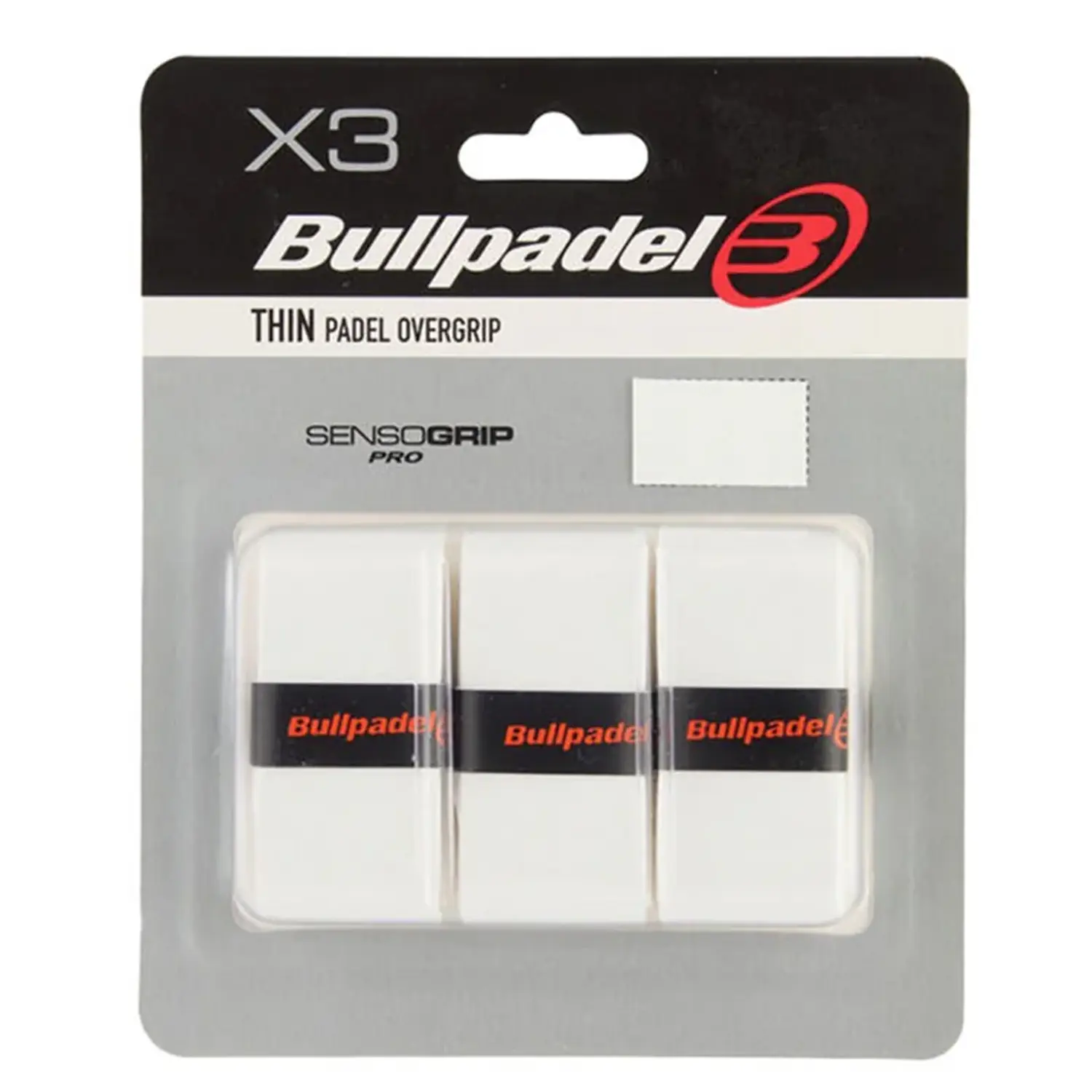 BULLPADEL Overgrip GB-1603 White x3