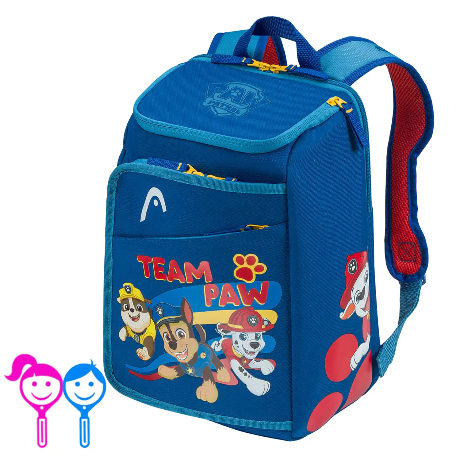 HEAD Padel Backpack Kids Paw Patrol Blue