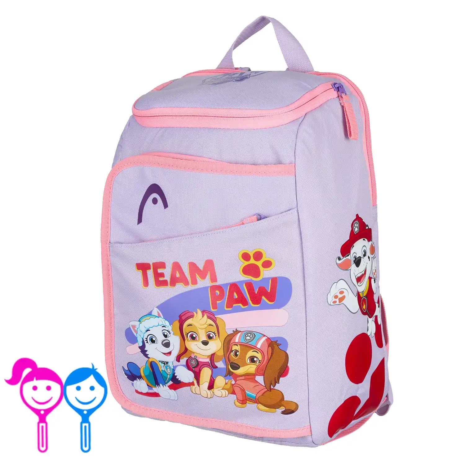 HEAD Padel Backpack Kids Paw Patrol Purple