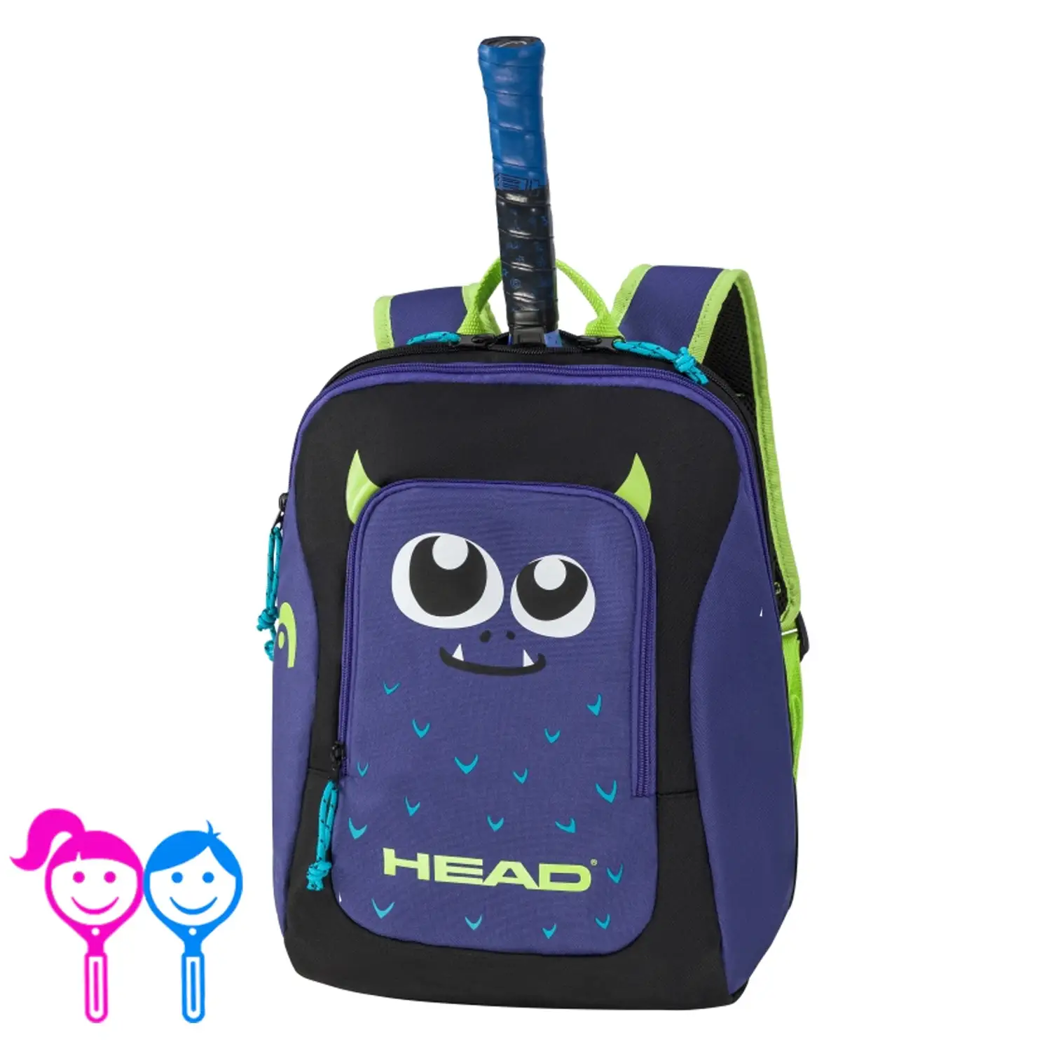HEAD Padel Backpack Kids Tour 14L Monster
