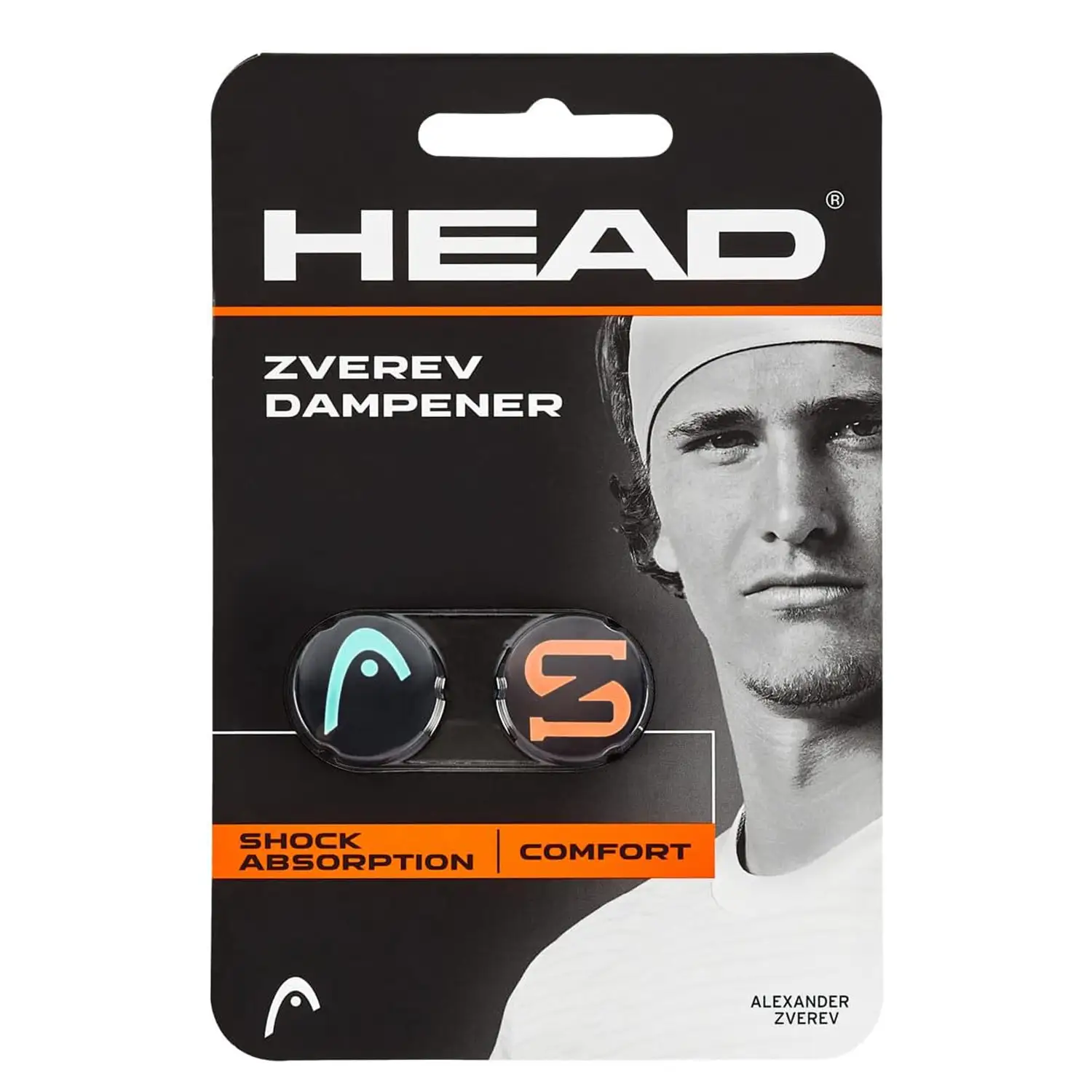 HEAD Tennis Dampener Zverev Blue Orange