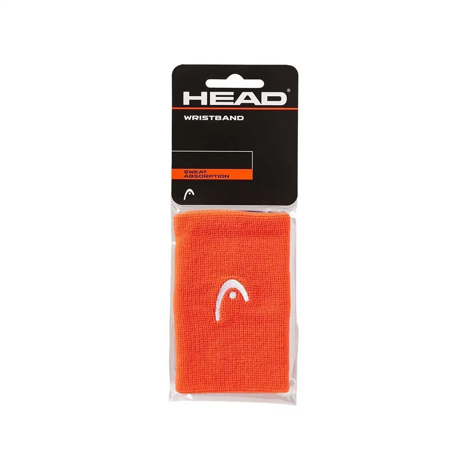 HEAD Wristband 5" Orange 2 Pieces