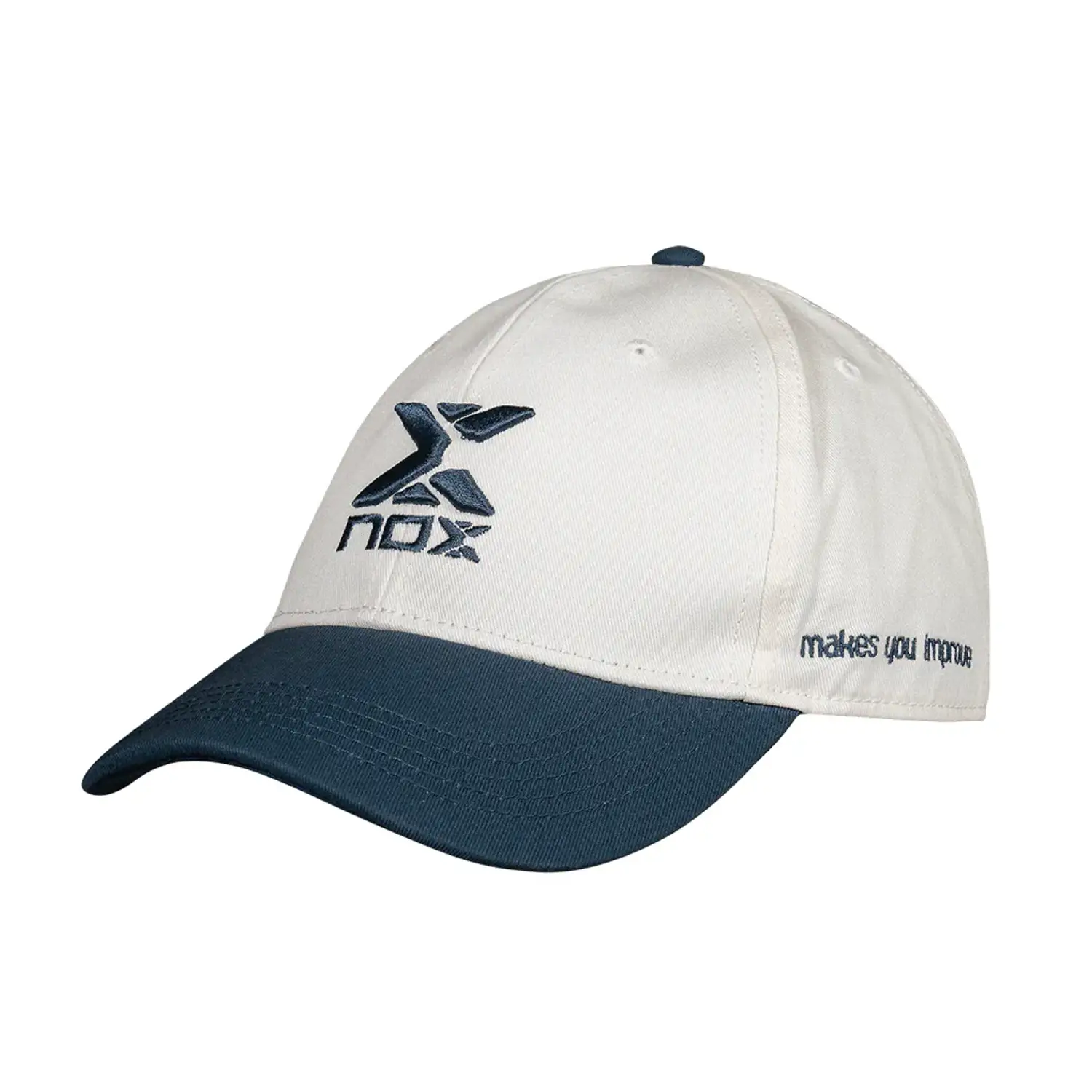 NOX Padel Cap Cream Blue 