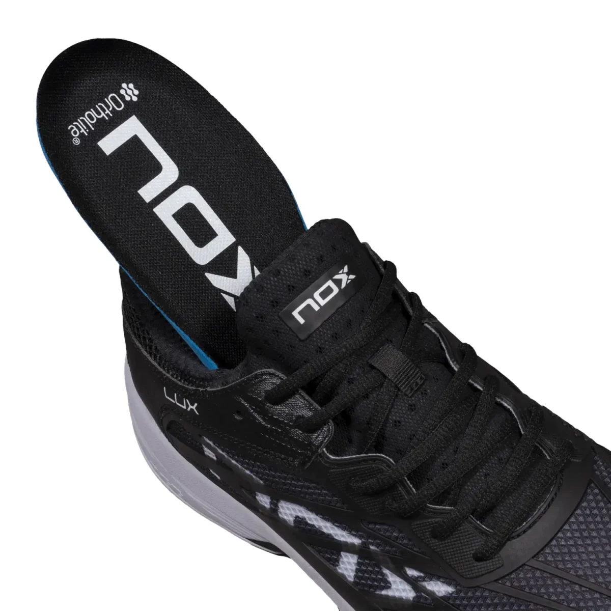 NOX Padel Shoes AT10 LUX Black White 