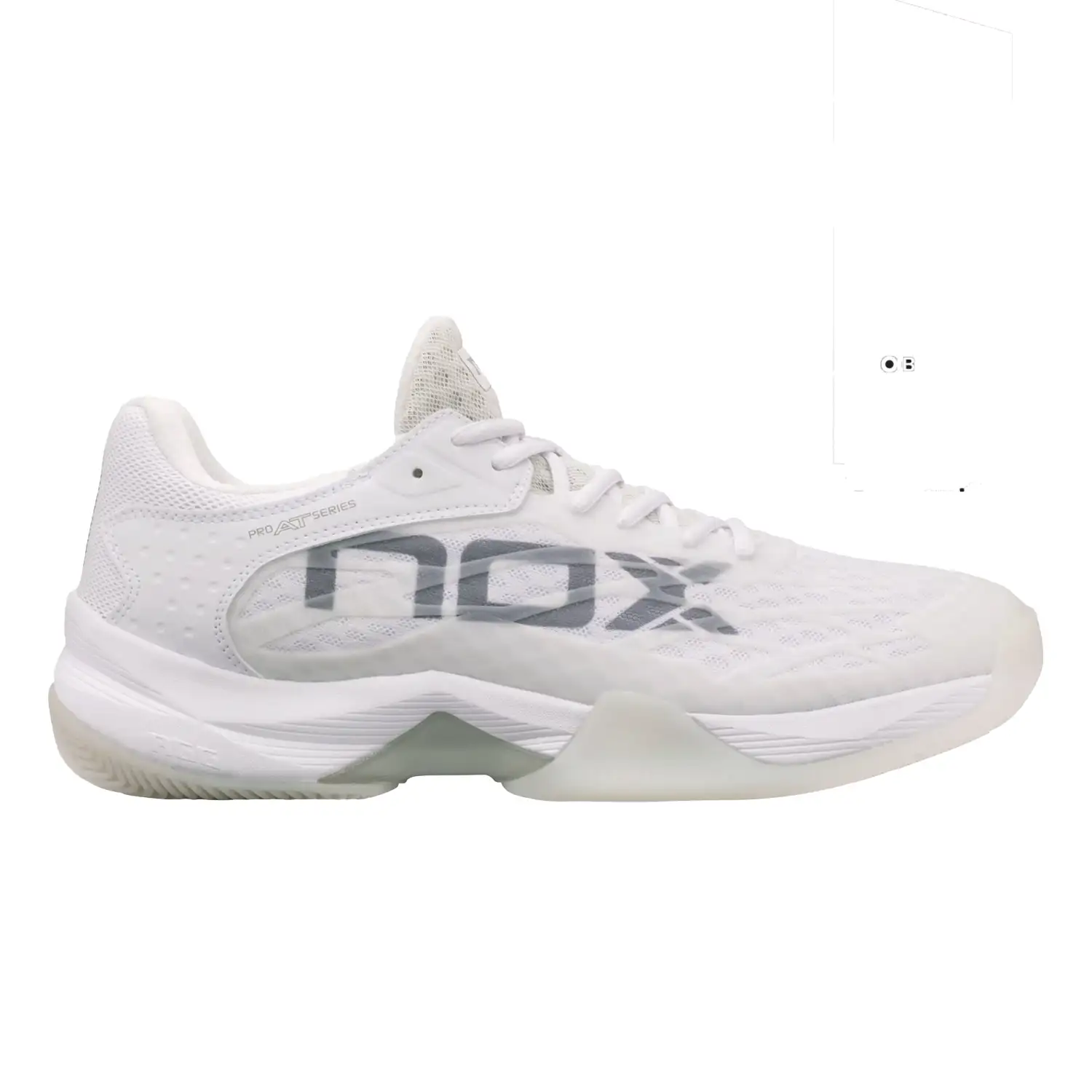 NOX Padel Shoes AT10 LUX Grey White 