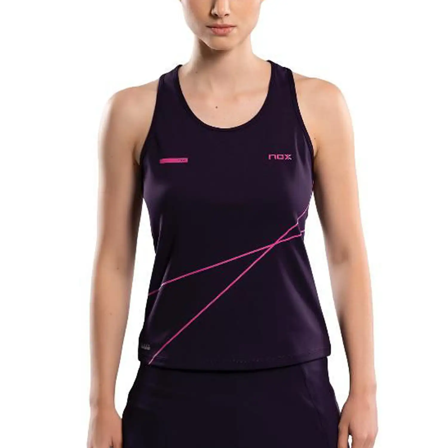 NOX Padel Top Pro Blackberry Purple Tank 