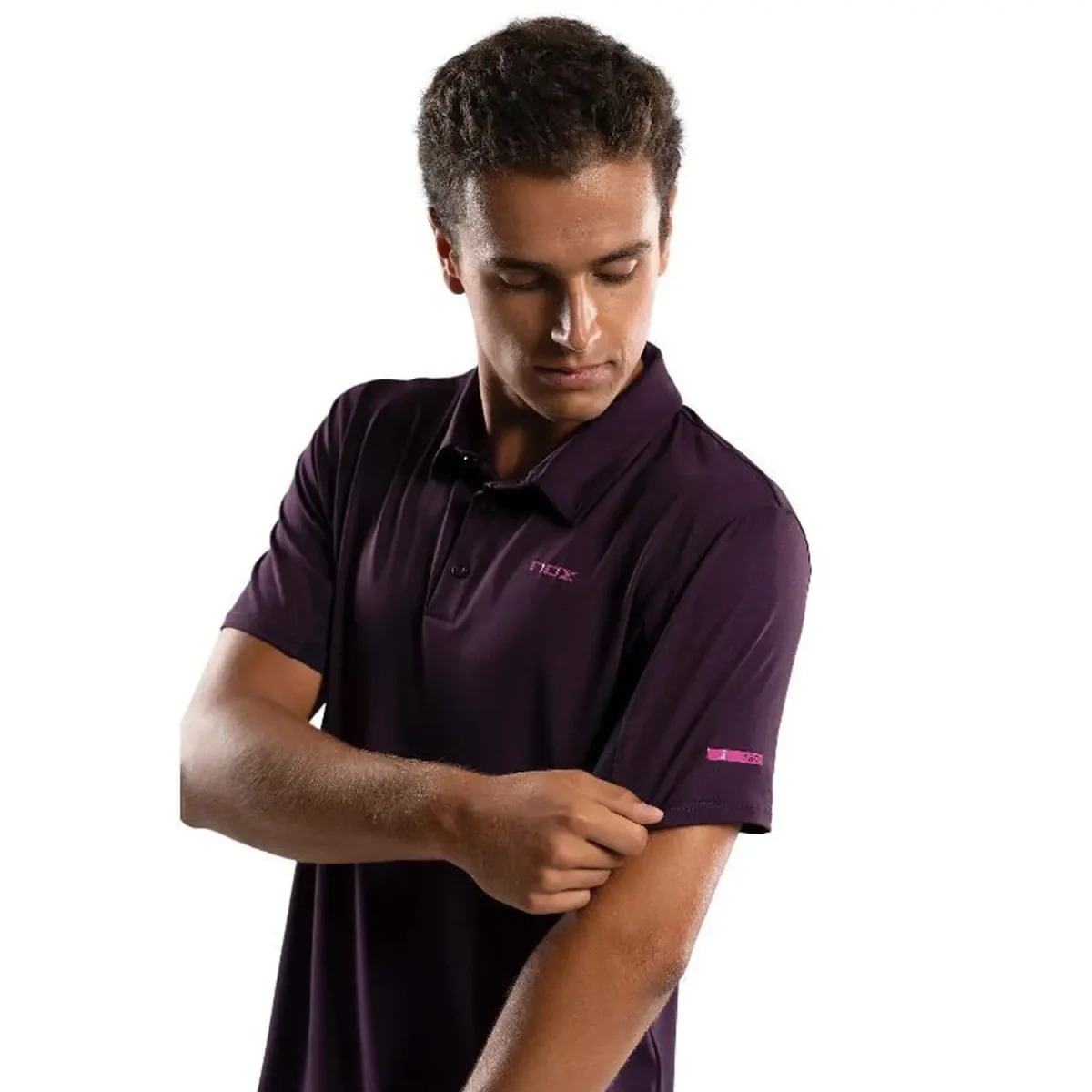 NOX Tshirt PRO Deep Polo Purple