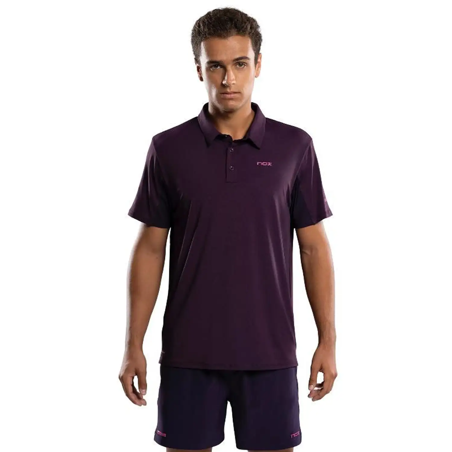 NOX Tshirt PRO Deep Polo Purple