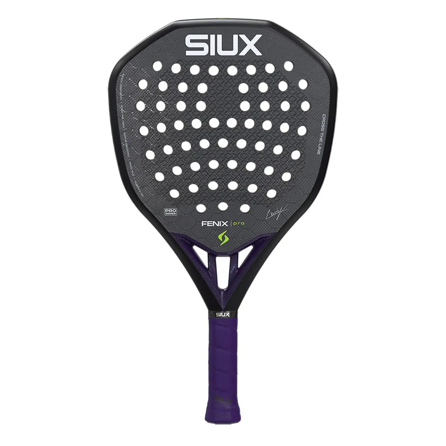 SIUX Padel Racket Fenix Pro Black 2026